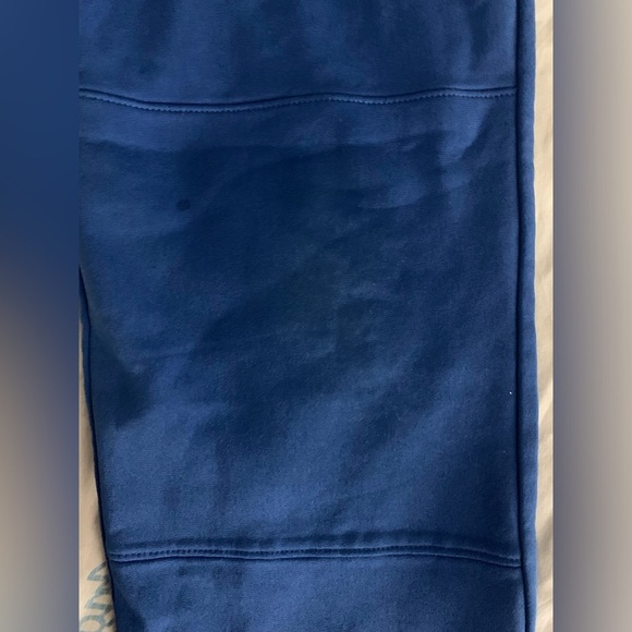 Cat & Jack Kids' Blue and Black Athletic Track Pants with Reinforced Knees - Picture 8 of 12